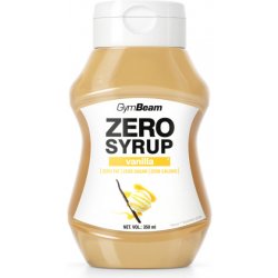 ZERO SIRUP vanilka GymBeam 350ml