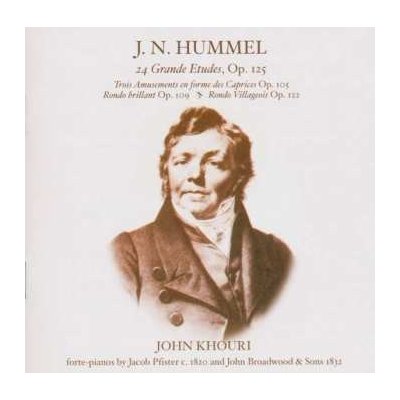 Johann Nepomuk Hummel - Etüden Op.125 Nr.1-24 CD