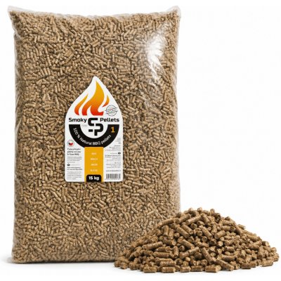 Smoky Pellets Dřevěné pelety Buk 15 kg – HobbyKompas.cz
