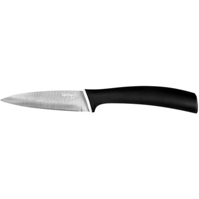 Lamart nůž loupací čepel; soft rukojeť titanium KANT 7,5 cm