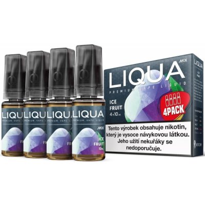 Ritchy Liqua New mix 4Pack Ice Fruit 4x 10 ml 6 mg – Zbozi.Blesk.cz