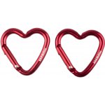 Přívěsek na klíče Munkees Heart Mini 2 kusy red – Hledejceny.cz