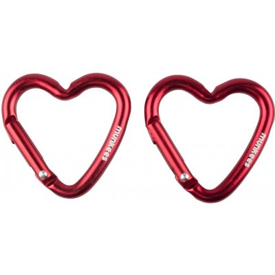 Přívěsek na klíče Munkees Heart Mini 2 kusy red – Hledejceny.cz