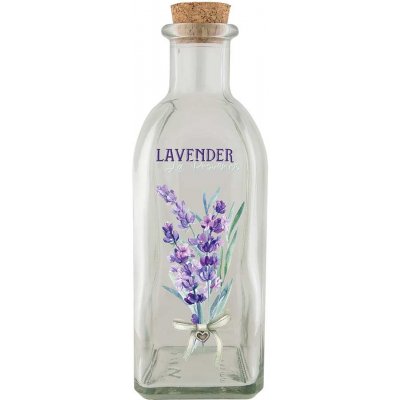 Skleněná lahvička 500 ml - Lavender – Hledejceny.cz