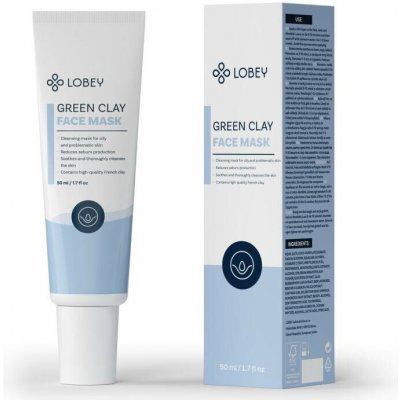 LOBEY Classic Pleťová maska se zeleným jílem 50 ml – Sleviste.cz