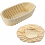 Westmark GmbH Sada ošatky oválné na kynutí 27,5 x 14 x 7,1 cm a plátna – Hledejceny.cz