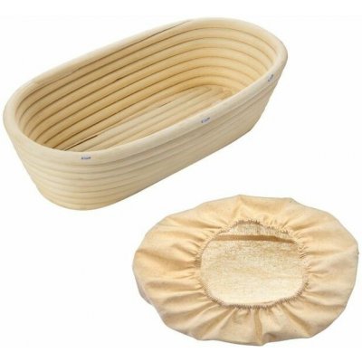 Westmark GmbH Sada ošatky oválné na kynutí 27,5 x 14 x 7,1 cm a plátna – Hledejceny.cz