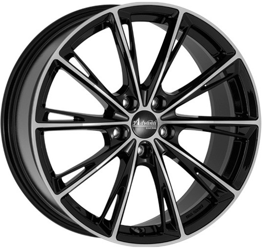 Advanti Racing Predator 7,5x17 5x112 ET45 black polished