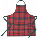 Catherine Lansfield Christmas Tartan Check zástěra tmavá/zelená/červená – Hledejceny.cz