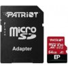 Paměťová karta Patriot microSDXC 64GB PEF64GEP31MCX