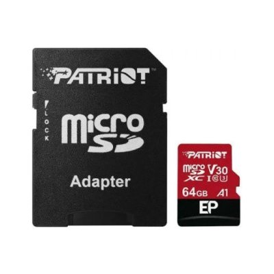 Patriot microSDXC 64GB PEF64GEP31MCX – Zbozi.Blesk.cz