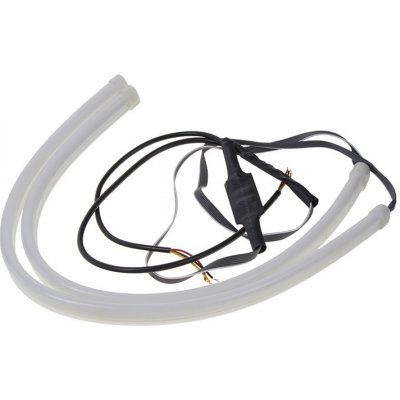 LED pásek, dynamické blinkry oranžová / poziční světla bílá, 45 cm – Hledejceny.cz