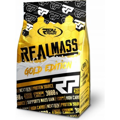 Real Pharm Real Mass Gold Edition Gainer 3000 g – Hledejceny.cz