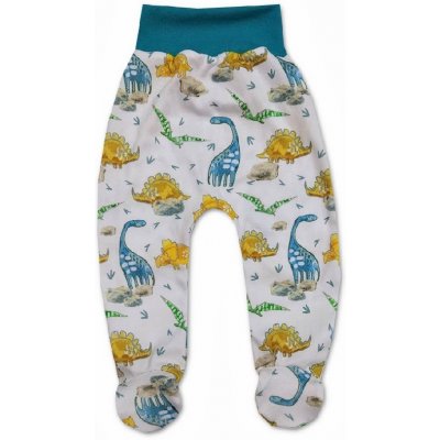 Dětské polodupačky Dinosauři tyrkys – Zboží Dáma