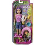 Barbie DreamHouse Adventure kempující sestra se zvířátkem Skipper™ – Zboží Dáma