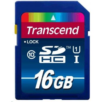 Transcend SDHC 16 GB UHS-I U1 TS16GSDU1