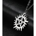 Origoska Řetízek Supernatural (Lovci duchů) pentagram (ocel) PTG009 stříbrná – Hledejceny.cz