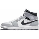 Nike Jordan 1 Mid Light Smoke Grey Anthracite – Zboží Mobilmania