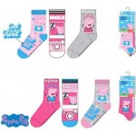 Peppa Pig dívčí ponožky 3ks s Pepinou – Sleviste.cz