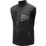 Sensor Teddy unisex vesta fleece celozip černá – Sleviste.cz