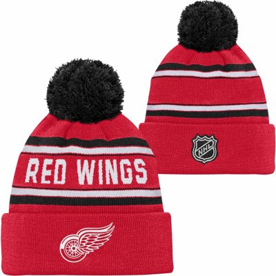 Outerstuff Dětská zimní čepice Detroit Red Wings Wordmark Cuffed Pom – Zbozi.Blesk.cz