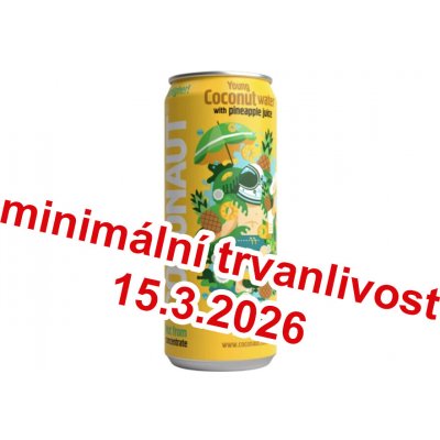 Coconaut Pure Young Coconut Water Ananas 320 ml – Hledejceny.cz