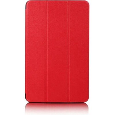 SES 2v1 Smart flip cover + zadní plastový ochranný kryt pro Xiaomi Mi Pad 5 10537 červený
