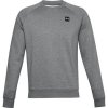 Pánská mikina Under Armour Rival Fleece Crew Pitch Gray Light Heather