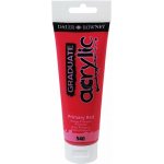 Daler Rowney Graduate akrylová barva primary red 120 ml 1 ks – Hledejceny.cz