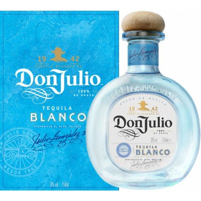 Don Julio Tequila Blanco 38% 0,7 l (holá láhev) – Sleviste.cz