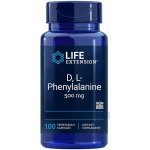 Life Extension, D, L-Phenylalanine, 500 100 kapslí – Hledejceny.cz