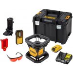 DeWALT DCE074D1R Rotační laser s olovnicí 18V 2,0Ah – Zbozi.Blesk.cz