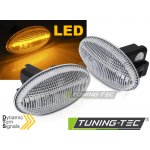 Blinkry boční LED, dynamické PEUGEOT 107 206 307 bílé