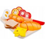 New Classic Toys dřevěné krájecí potraviny snídaně 10 ks – Zboží Mobilmania