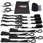 SEFIS SET 25 upínací popruhy 4x kurtna 25mm x 4.6m 4x popruh | Zboží Auto