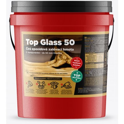 TopStone TopGlass 50 licí pryskyřice 1,25 kg – Zboží Dáma