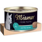 Finnern Miamor Feine Filety jelly světlý tuňák & rýže jelly 24 x 100 g – Hledejceny.cz