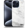 Pouzdro a kryt na mobilní telefon Apple Picasee Ultimate Case pro Apple iPhone 16 Pro Max - White marble