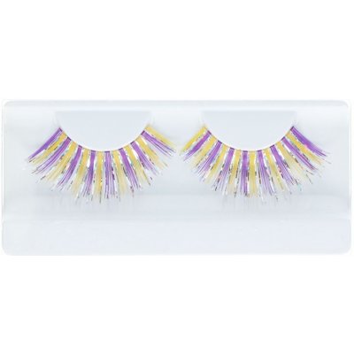 Make-up Studio Eyelashes Glitter & Glamour Yellow & Purple PH0406/PY – Zboží Mobilmania