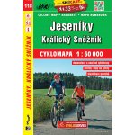 JESENÍKY KRÁLICKÝ SNĚŽNÍK 1:60 000 CYKLOMAPA 118 – Zboží Dáma