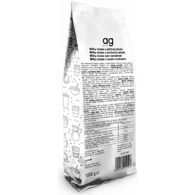 AG FOODS AG PRO Milky shake s příchutí jahoda 1000 g – Zboží Dáma