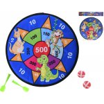Terč na suchý zip 35cm + 2ks míčky +2ks šipky v sáčku – Zboží Dáma
