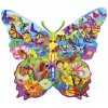 Puzzle MASTERPIECES Obrysové Motýlí překvapení 1000 dílků