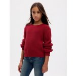 GAP 825140-02 dětský pletený svetr červená – Zboží Dáma