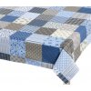 Ubrusy Bellatex Ubrus ADÉLA Patchwork modrý 50x50 cm