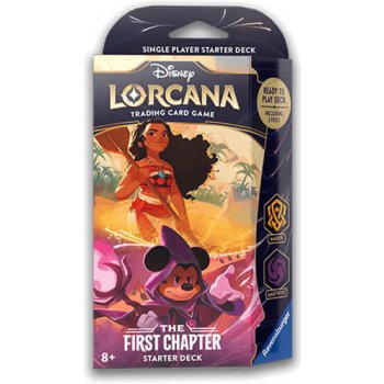 Disney Lorcana TCG: The First Chapter Amber / Amethyst Starter Deck