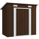 vidaXL 47027 194 x 121 x 181 cm ocel hnědý – Zbozi.Blesk.cz