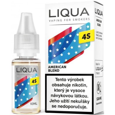 Ritchy Liqua 4S American Blend 10 ml 20 mg – Zbozi.Blesk.cz