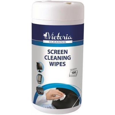 VICTORIA Čistící ubrousky na obrazovky 100 ks – Zboží Dáma