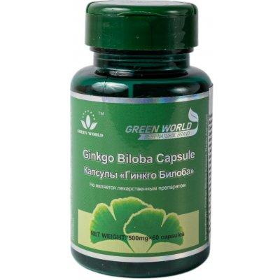 Green World Ginko Biloba 60 kapslí – Hledejceny.cz